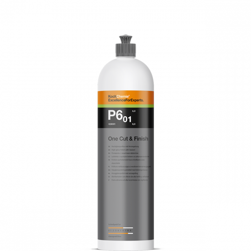 Compuesto de pulido Koch Chemie One Cut & Finish P6.01 250cc