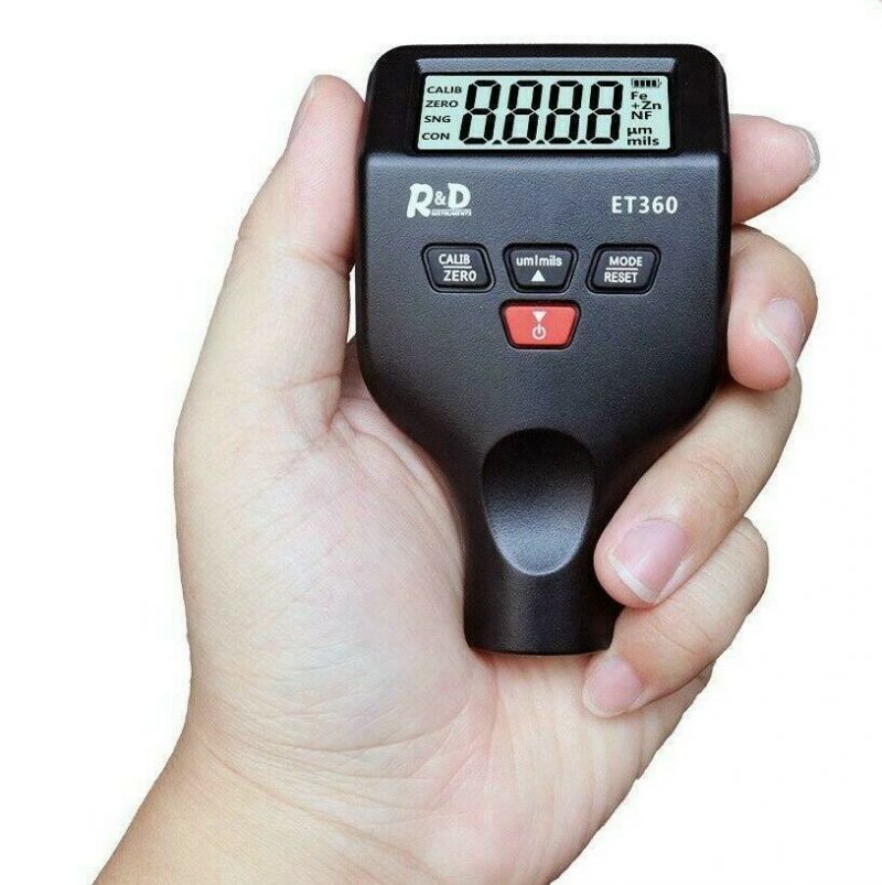 Medidor de espesor de pintura magnético R&D ET360