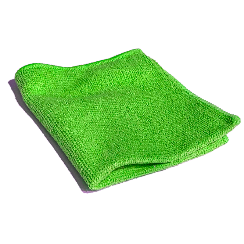 Paño de Microfibra 30x30cm verde - Panaro Car Care